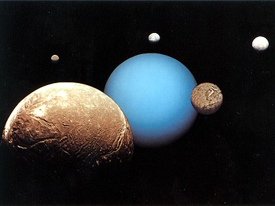Uranus u. 5 Monde