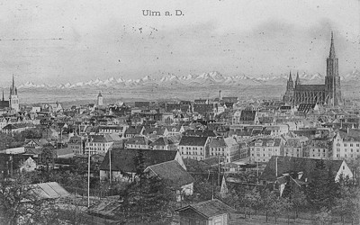 Ulm um 1909